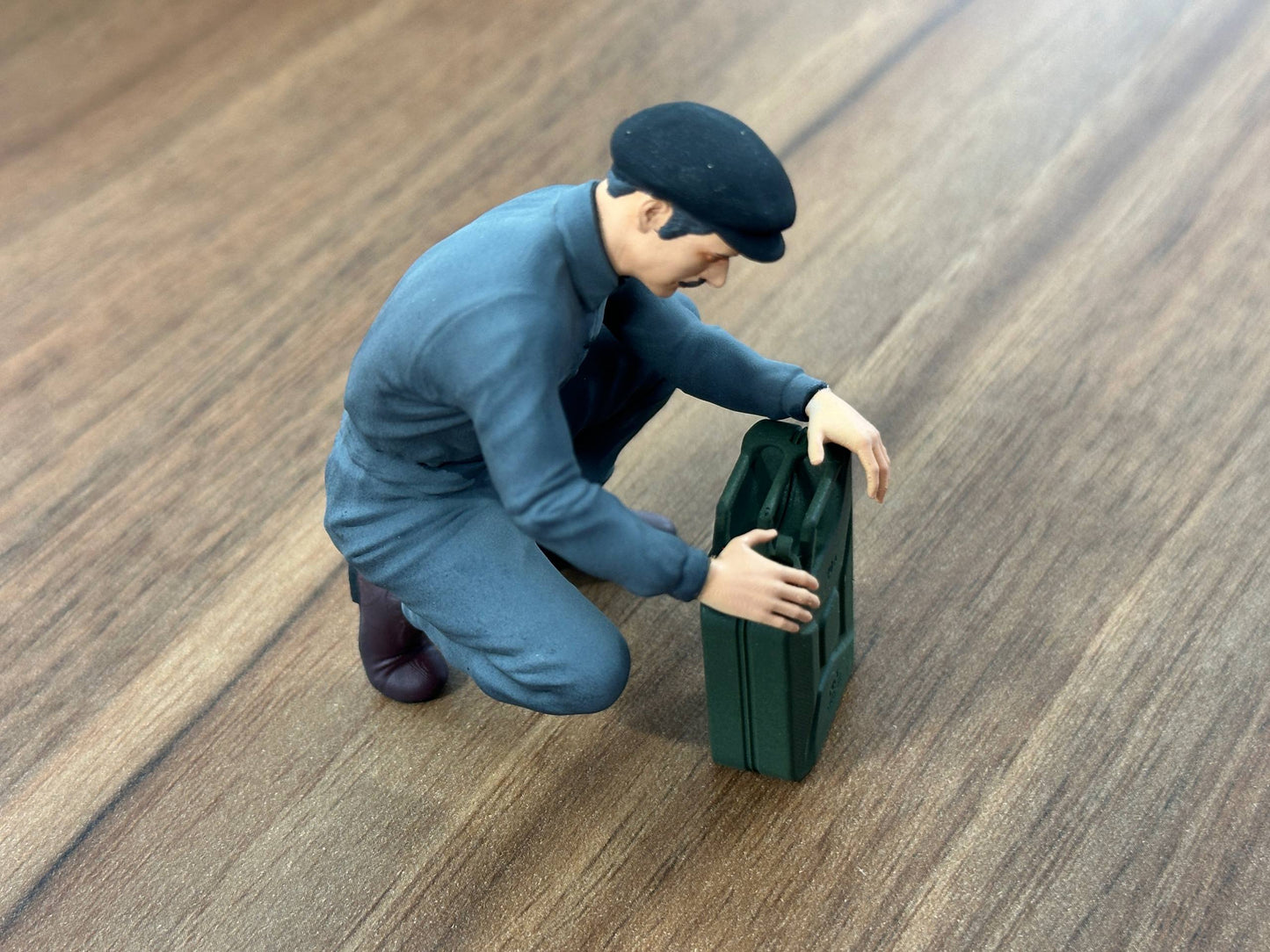 1/18 Scale Figure - Hand Made / Painted Mechanic Man