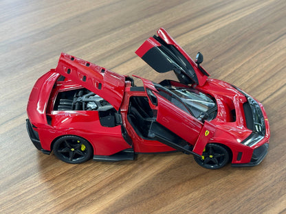 1/18 Diecast Bburago Ferrari F80 in Red
