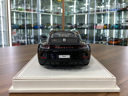1/18 Resin Porsche 911 S/T (992) by Ivy Models in Black / Red – Limited 15pcs