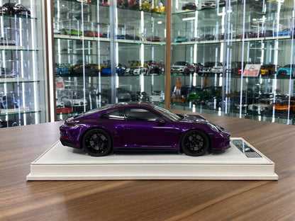 1/18 Resin Porsche 911 S/T (992) by Ivy Models in Pearl Purple/ Black – Limited 15 pcs
