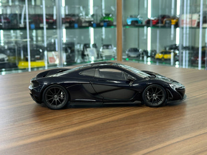 1/18 Diecast McLaren P1 (2013) – Amethyst Black – TSM Model – Full Opening – Limited Edition