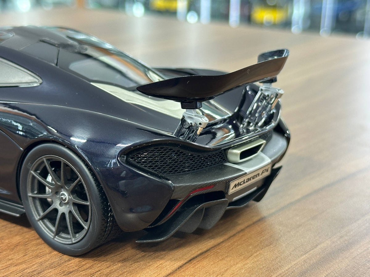 1/18 Diecast McLaren P1 (2013) – Amethyst Black – TSM Model – Full Opening – Limited Edition