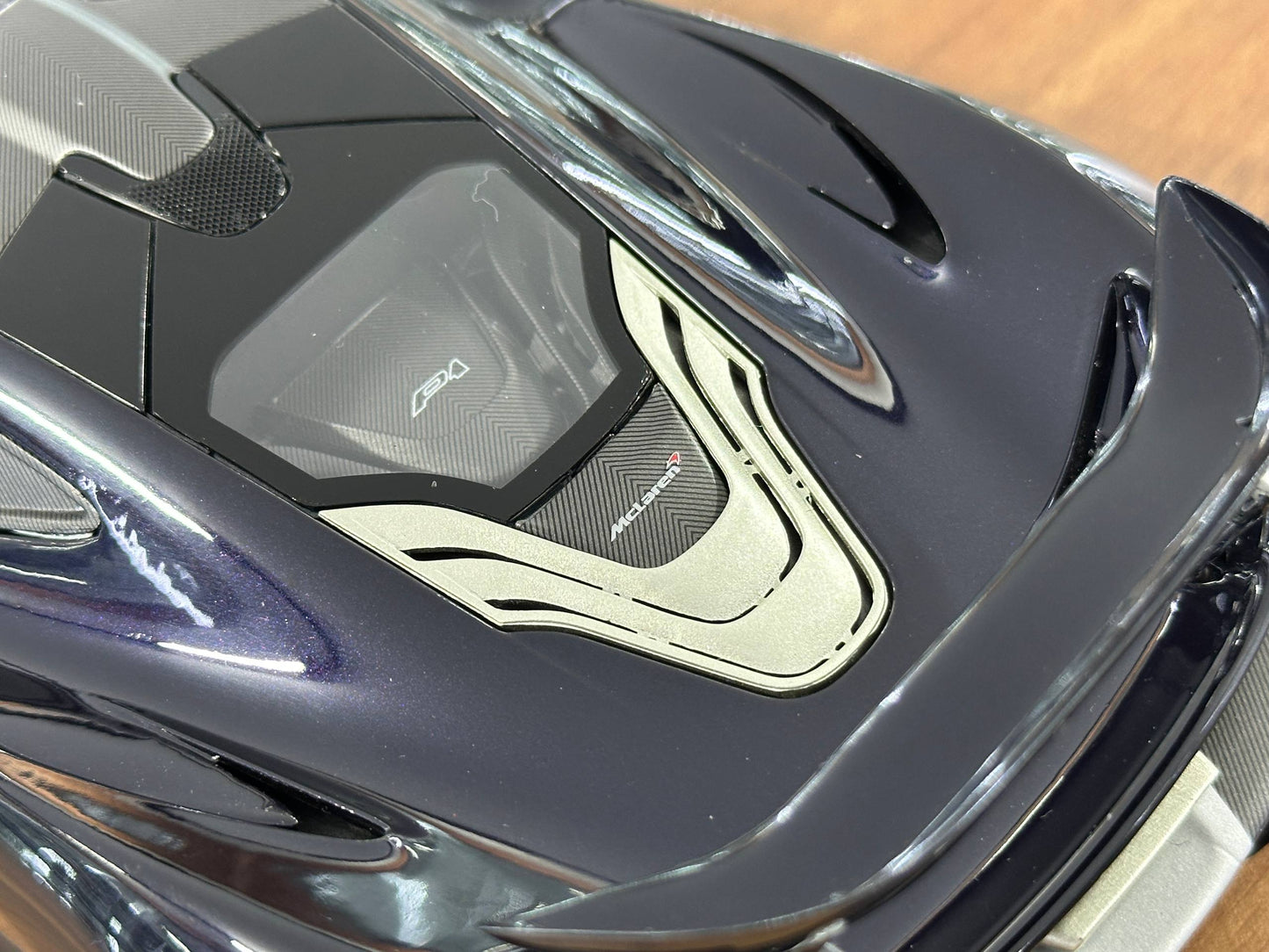 1/18 Diecast McLaren P1 (2013) – Amethyst Black – TSM Model – Full Opening – Limited Edition