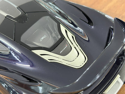 1/18 Diecast McLaren P1 (2013) – Amethyst Black – TSM Model – Full Opening – Limited Edition