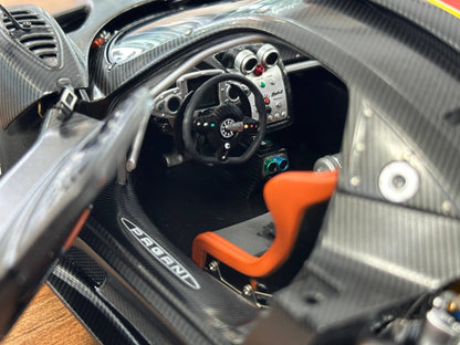 1/18 Diecast Pagani Zonda Revolucian – Black Carbon Fiber – AutoArt – Limited Edition