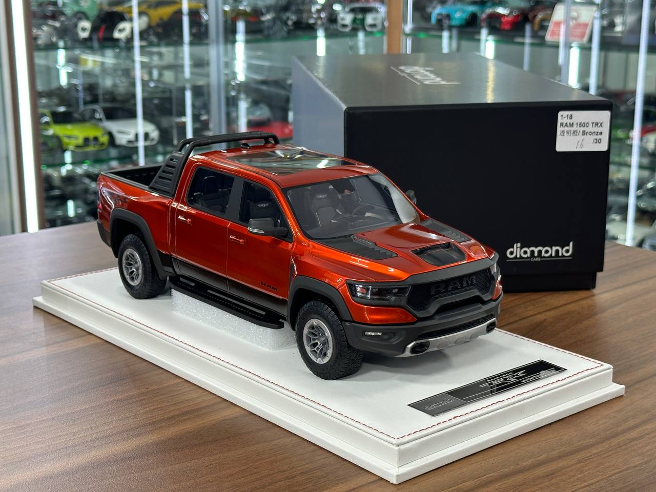 Exclusive 1/18 Dodge Ram TRX [Cherry Red] Ltd.Edn.40 pcs – dturman.com