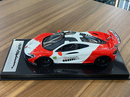 Dino Models McLaren P1 #12 – Signed by Frank Stephenson (Marlboro, 1:18 Resin, Limited to 20 pcs)