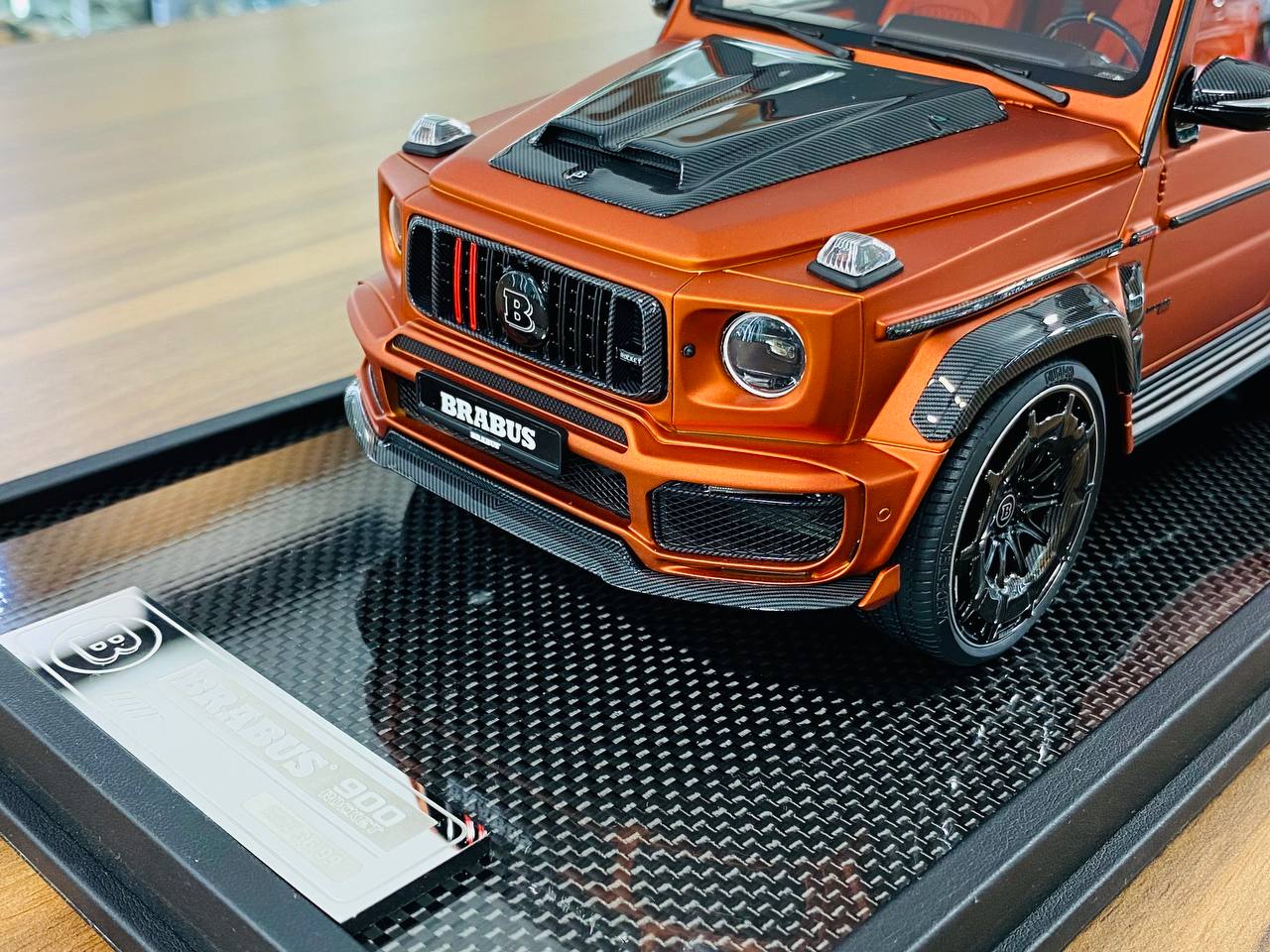 1/18 Resin - MotorHelix Mercedes-Benz Brabus 900 Rocket in Bronze, Limited Edition