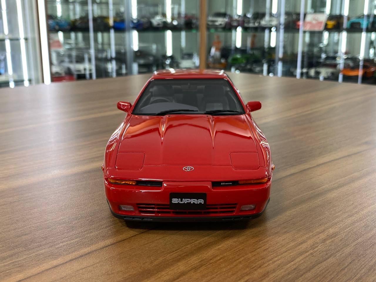 1/18 Resin OttO Mobile Toyota Supra MK3 Red – Limited 999pcs