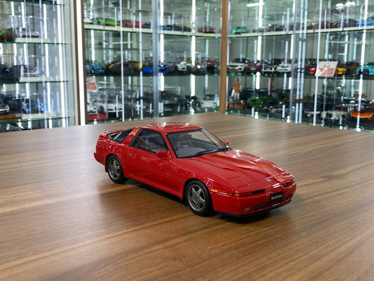 1/18 Resin OttO Mobile Toyota Supra MK3 Red – Limited 999pcs