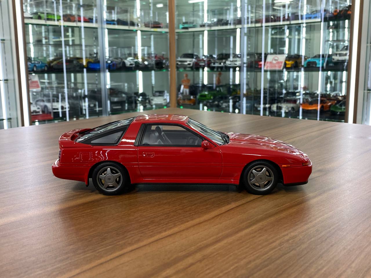 1/18 Resin OttO Mobile Toyota Supra MK3 Red – Limited 999pcs