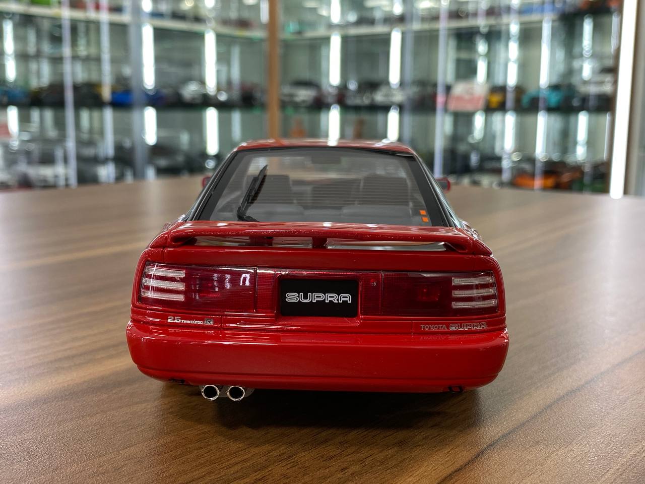 1/18 Resin OttO Mobile Toyota Supra MK3 Red – Limited 999pcs
