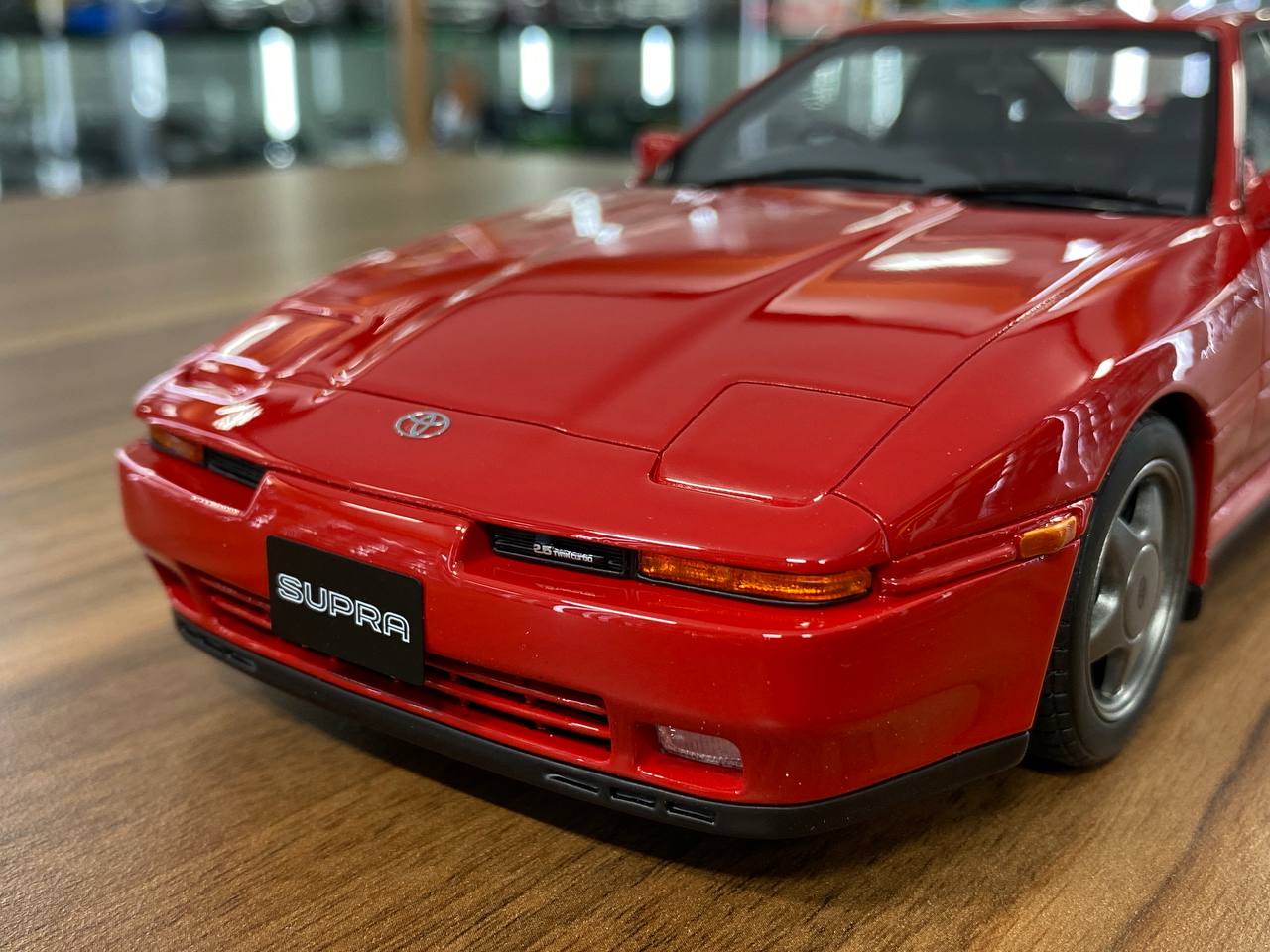 1/18 Resin OttO Mobile Toyota Supra MK3 Red – Limited 999pcs