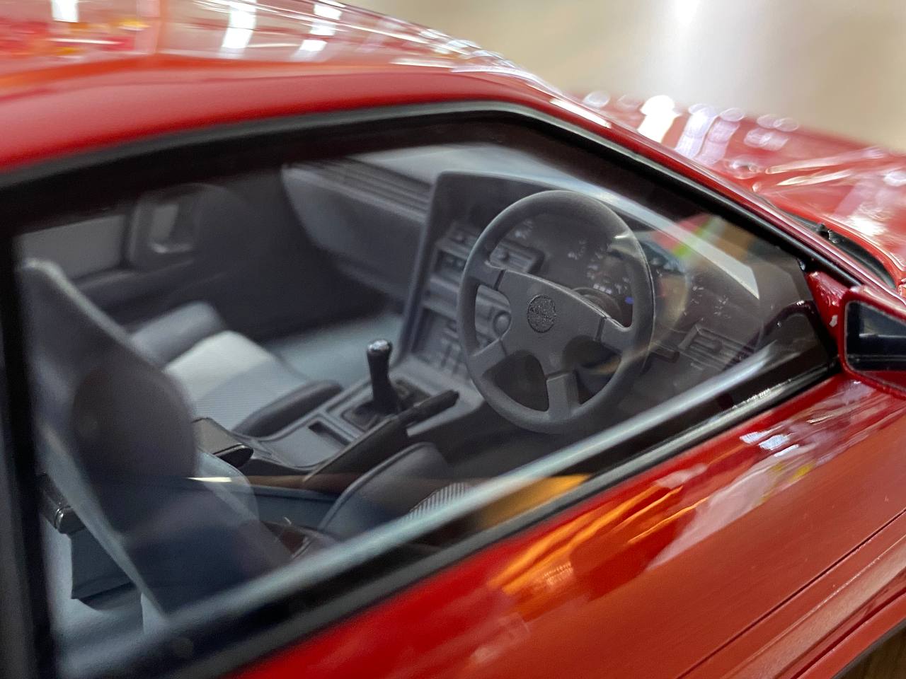 1/18 Resin OttO Mobile Toyota Supra MK3 Red – Limited 999pcs