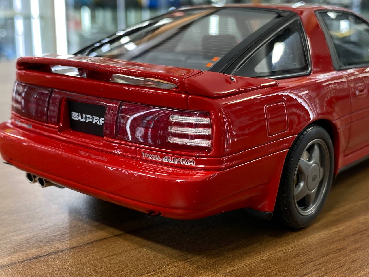 1/18 Resin OttO Mobile Toyota Supra MK3 Red – Limited 999pcs