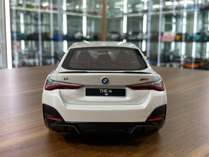 1/18 Resin OttO Mobile BMW i4 M50 White – Limited 999pcs