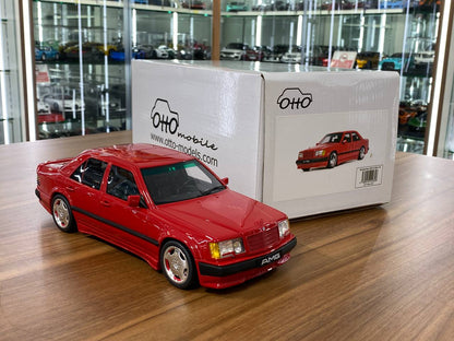 1/18 Resin OttO Mobile Mercedes-Benz 300E 6.0 AMG Red – Limited 999pcs