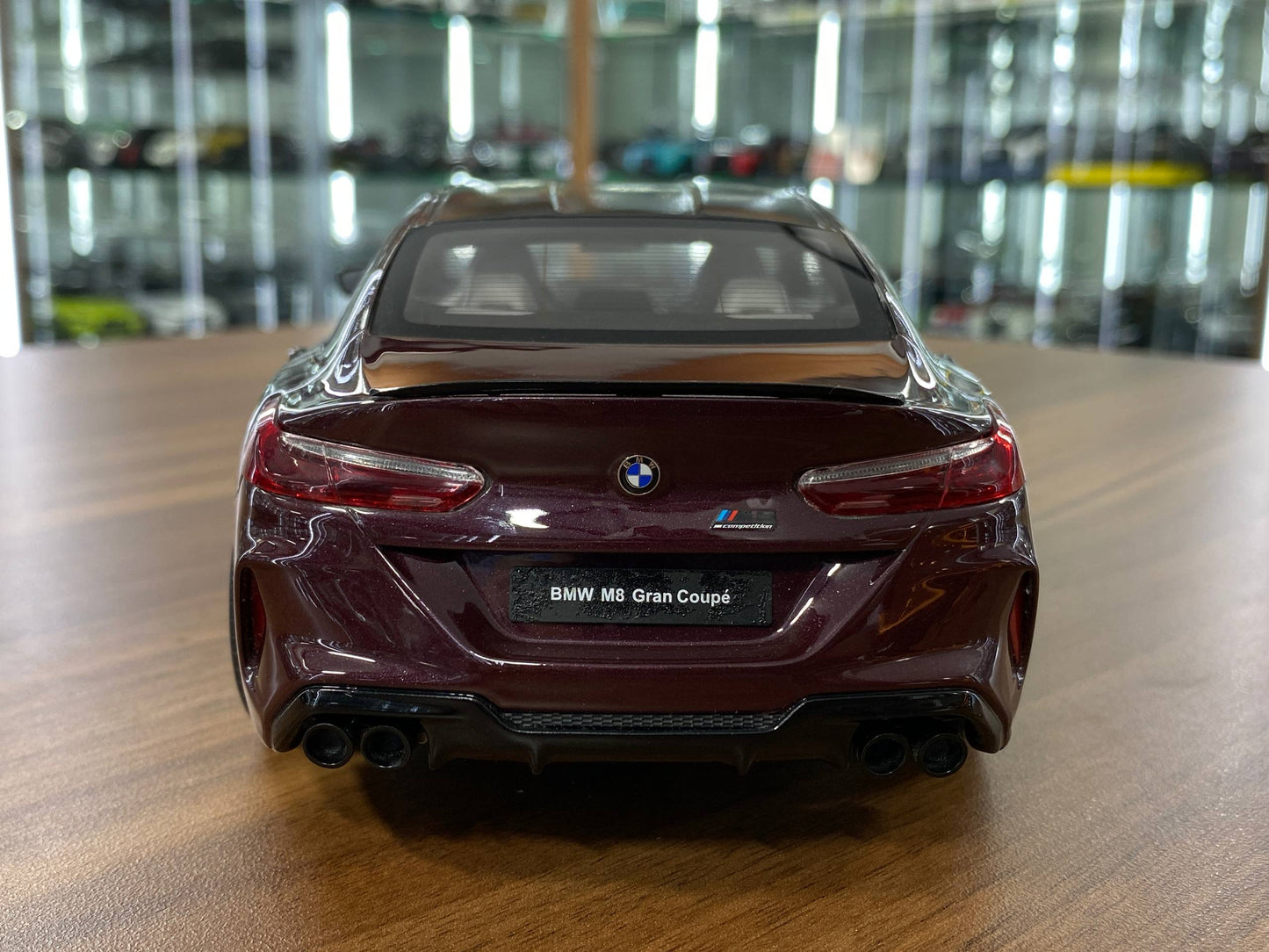 GT Spirit BMW M8 Gran Coupe 2018 (Wine Red, 1:18 Resin, Limited to 1200 pcs)