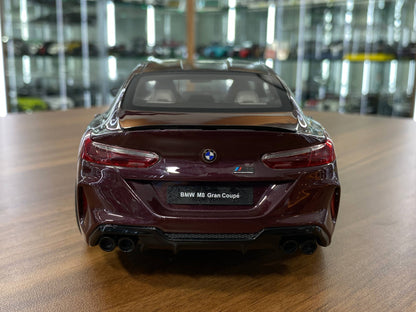 GT Spirit BMW M8 Gran Coupe 2018 (Wine Red, 1:18 Resin, Limited to 1200 pcs)