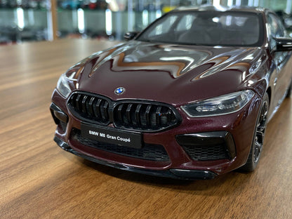 GT Spirit BMW M8 Gran Coupe 2018 (Wine Red, 1:18 Resin, Limited to 1200 pcs)