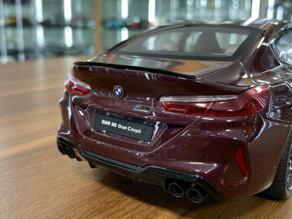 GT Spirit BMW M8 Gran Coupe 2018 (Wine Red, 1:18 Resin, Limited to 1200 pcs)