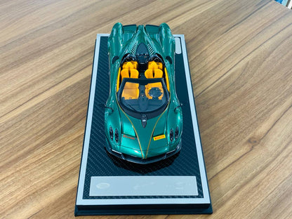 Limited Edition YY Model Pagani Huayra BC Resin Model - Green | 1/18 Scale