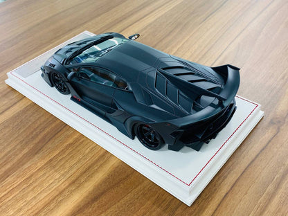 1/18 Resin Davis & Giovanni Lamborghini AVENTADOR GT EVO Matt Carbon Fiber Limited- 80 pcs