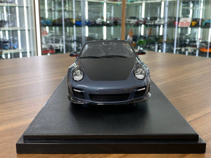 1/18 Resin Porsche 911 (997) Convertible LB-Works LBWK SEMA Show 2016 GT Spirit Grey – Limited 999pcs