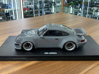 1/18 Resin Porsche 911 (964) RWB Jonsibal 2015 GT Spirit Grey – Limited Edition