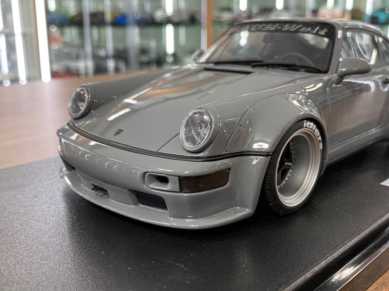 1/18 Resin Porsche 911 (964) RWB Jonsibal 2015 GT Spirit Grey – Limited Edition