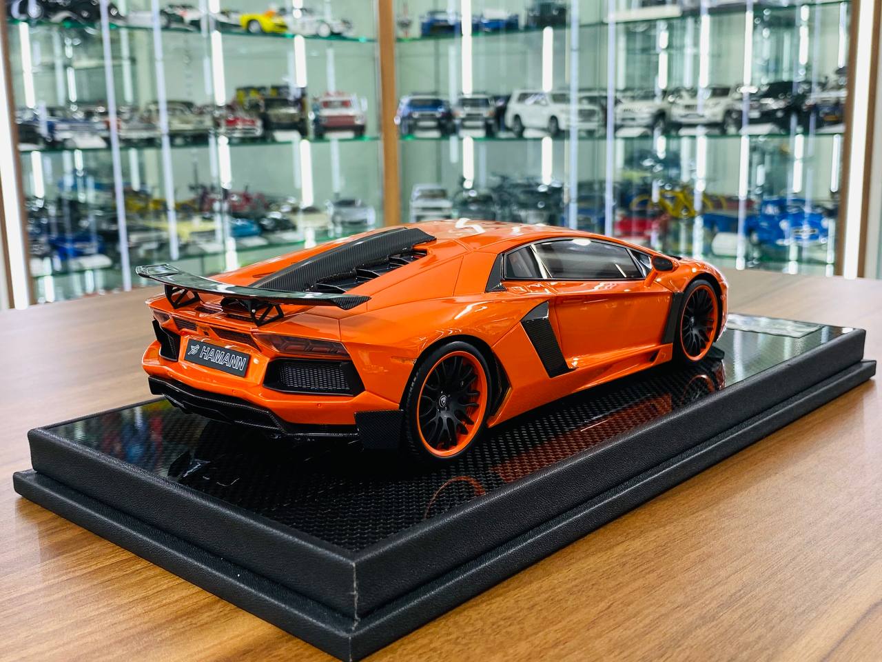 1/18 Resin - VMB Model Lamborghini Aventador LP 700-4 Hamann in Orange, Limited to 66 Pcs