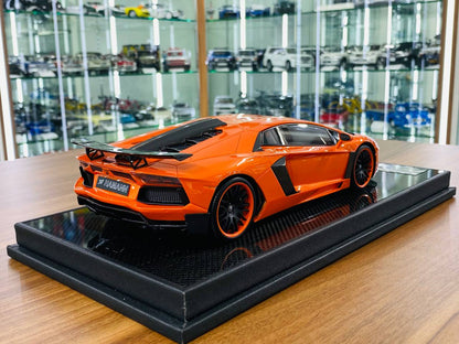 1/18 Resin - VMB Model Lamborghini Aventador LP 700-4 Hamann in Orange, Limited to 66 Pcs