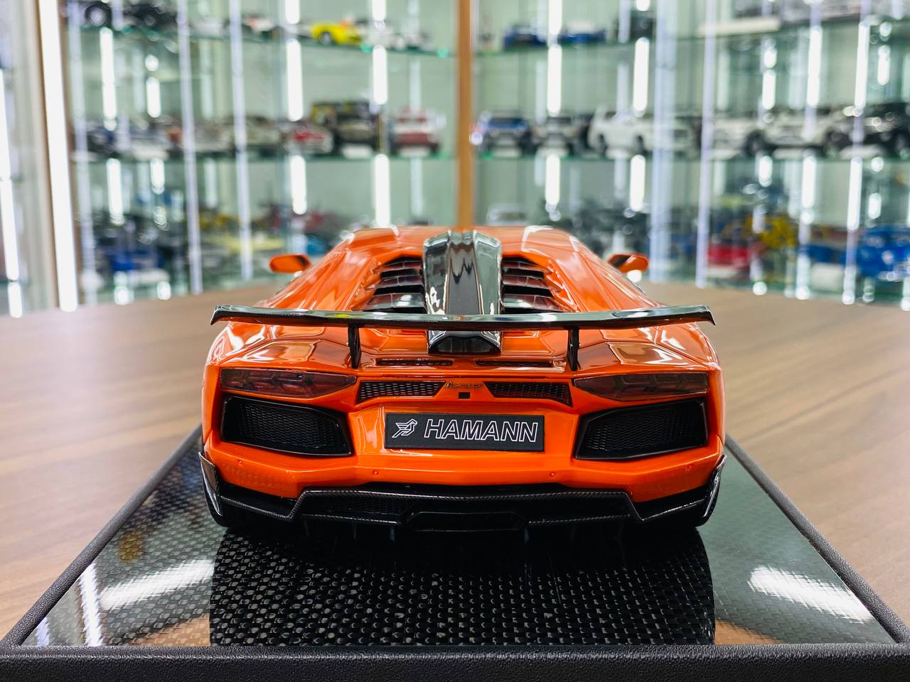 1/18 Resin - VMB Model Lamborghini Aventador LP 700-4 Hamann in Orange, Limited to 66 Pcs