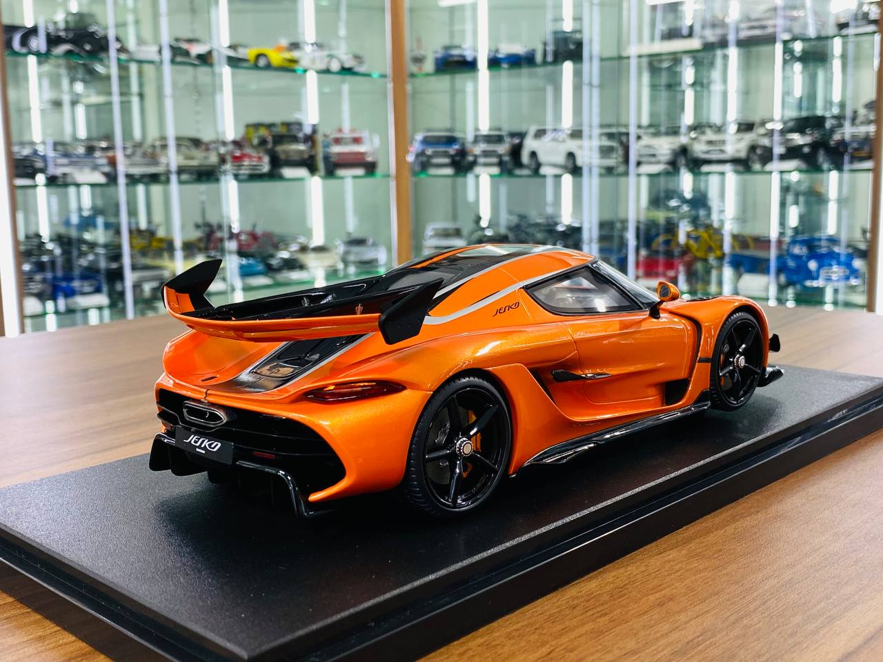 1/18 Resin Model - GT Spirit Koenigsegg Jesko ATTACK in Orange