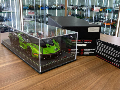 1/18 Resin Lamborghini Essenza #63 Green by MR Collection