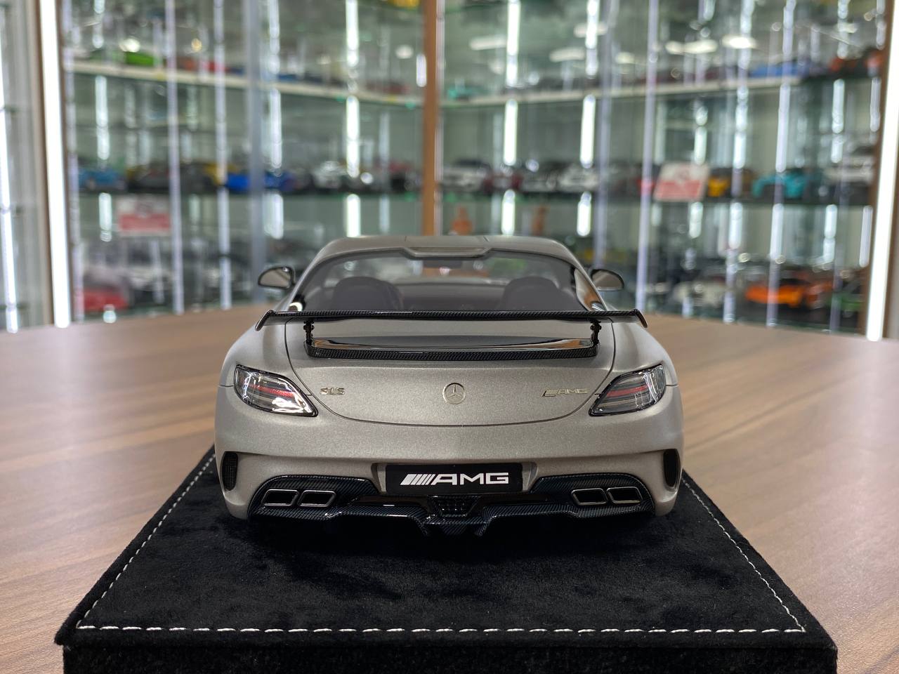 1/18 Resin Mercedes Benz SLS AMG Black Series MANSORY Magno Alanite Grey – HH Models Limited 60
