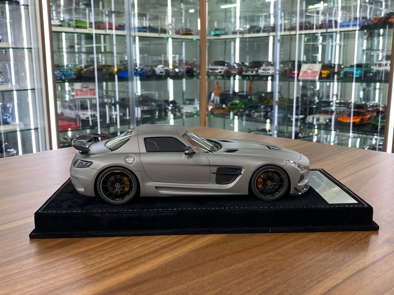 1/18 Resin Mercedes Benz SLS AMG Black Series MANSORY Magno Alanite Grey – HH Models Limited 60
