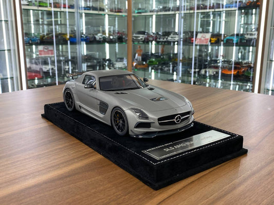 1/18 Resin Mercedes Benz SLS AMG Black Series MANSORY Magno Alanite Grey – HH Models Limited 60