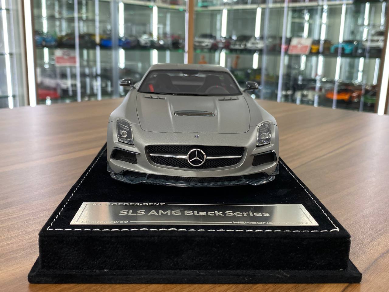 1/18 Resin Mercedes Benz SLS AMG Black Series MANSORY Magno Alanite Grey – HH Models Limited 60