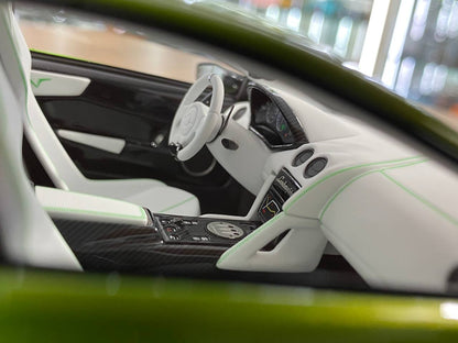 1/18 Resin Lamborghini Murciélago LP 670-4 SV Verde Dorado / White Interior – Davis & Giovanni Limited 10