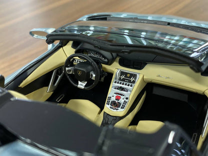 1/18 Resin Lamborghini Aventador Roadster Ice Blue – MR Collection Limited 249