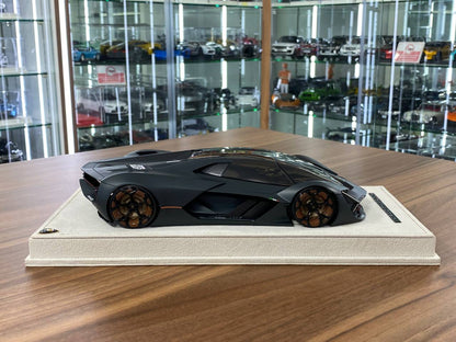 1/18 Resin Lamborghini Terzo Millennio Matt Grey – MR Collection Limited Edition