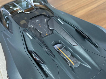 1/18 Resin Lamborghini Terzo Millennio Matt Grey – MR Collection Limited Edition