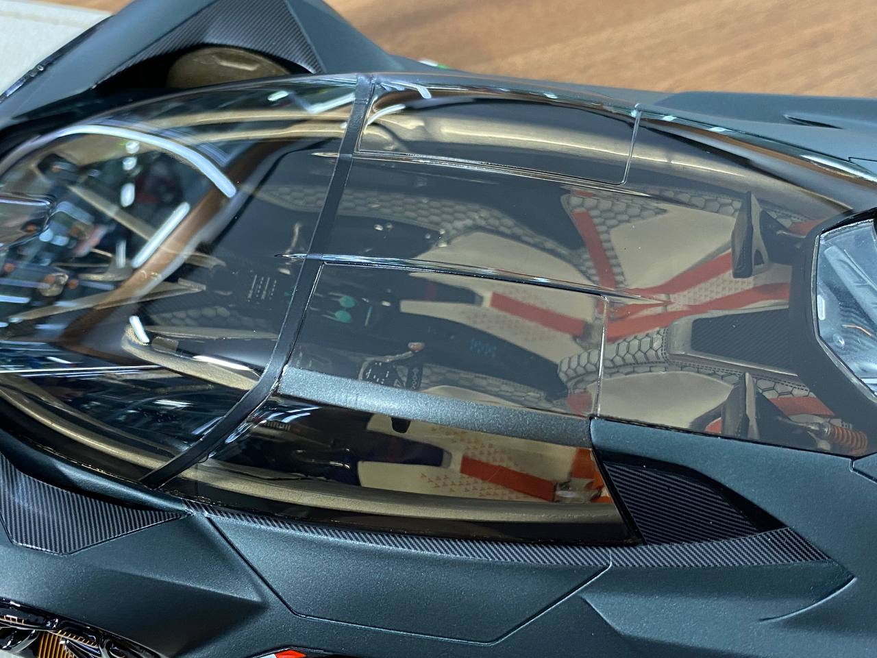 1/18 Resin Lamborghini Terzo Millennio Matt Grey – MR Collection Limited Edition