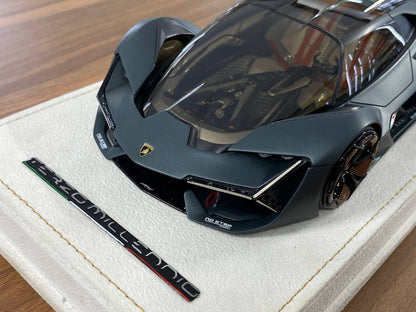 1/18 Resin Lamborghini Terzo Millennio Matt Grey – MR Collection Limited Edition