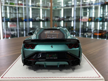 1/18 Resin Ferrari 812 Superfast SVR Pearl Green Metallic – Davis & Giovanni Limited 10 pcs