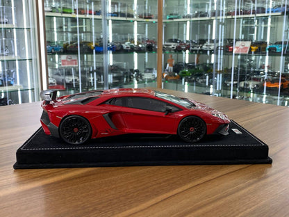 1/18 Resin Lamborghini Aventador LP750-4 Superveloce Rosso Bia – MR Collection Limited 199 pcs