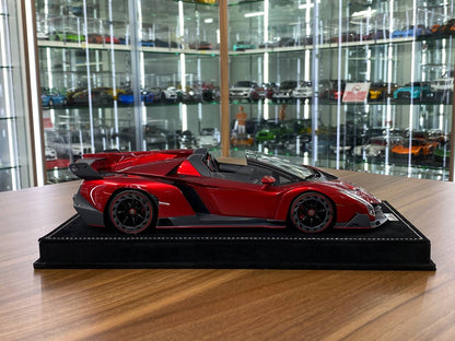1/18 Resin Lamborghini Veneno Rosso Veneno – MR Collection Limited 299 pcs