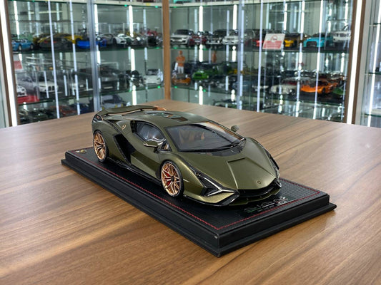 1/18 Resin Lamborghini Sián FKP 37 Verde Gea – MR Collection Limited 399 pcs