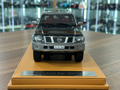 Nissan Patrol Y61 Super Safari 1-Door – ARES Model (Black, 1:18 Resin, Limited 50 pcs)